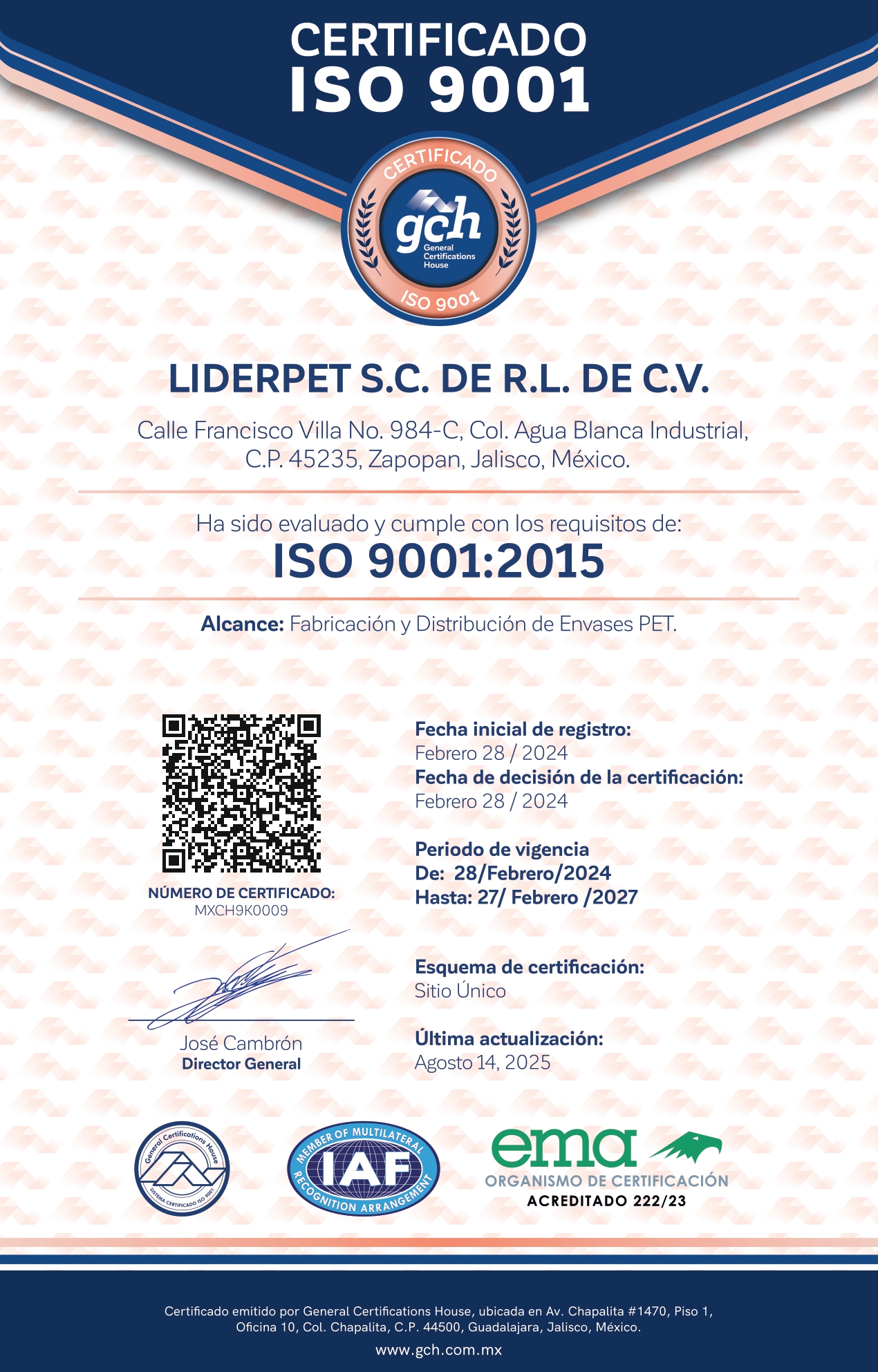 Certificado- 4394